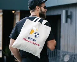 Tote bag personnalisé - Apéro Foot