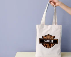 Tote bag personnalisé - Biker