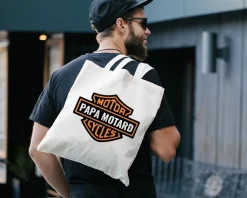 Tote bag personnalisé - Biker
