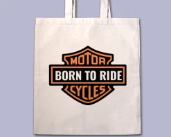 Tote bag personnalisé - Biker