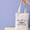 Tote bag personnalisé - Bleu Blanc Rouge Rugby