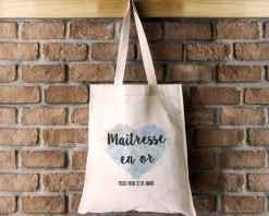 Tote bag personnalisé - Coeur message