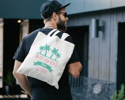 Tote bag personnalisé - Collection Été Palmier