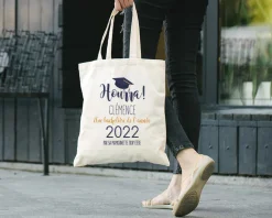 Tote bag personnalisé - Collection diplomé(e)