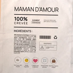 Tote bag personnalisé - Composition d'une jeune maman