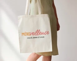 Tote bag personnalisé - Mère-veilleuse