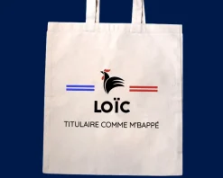 Tote bag personnalisé - Supporter Football