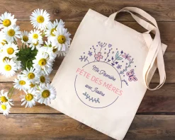 Tote bag personnalisable - Collection Première Fête des Mères