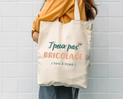 Tote bag personnalisable - J'peux pas j'ai bricolage