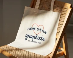 Tote bag personnalisable - Fier d'être