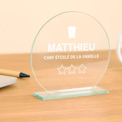 Trophée personnalisé - Chef étoilé