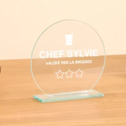 Trophée personnalisé - Chef étoilé