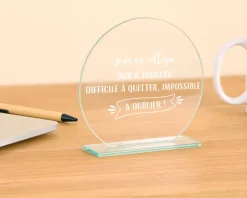 Trophée personnalisé - Collègue
