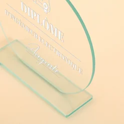 Trophée personnalisé - Diplôme