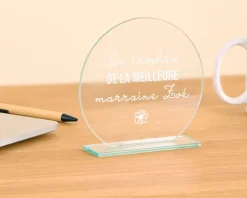 Trophée personnalisé - Marraine