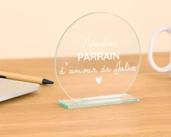 Trophée personnalisé - Parrain