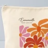 Trousse en coton personnalisée - Botanique