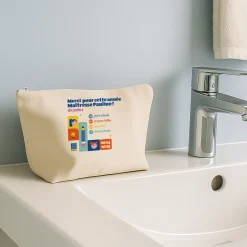Trousse en coton personnalisée - Bilan de l'année