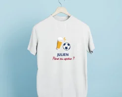 T-shirt homme personnalisé - Apéro Foot