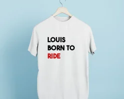 T-shirt homme personnalisé - Message Moto