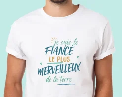 T-Shirt homme personnalisé : Fiancé le plus...