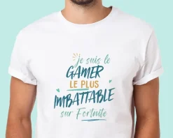 T-Shirt homme personnalisé : Le plus...