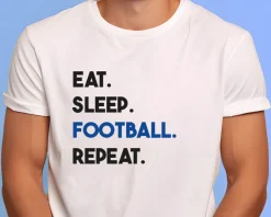 T-shirt homme personnalisé - Message Football