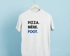 T-shirt homme personnalisé - Message Football