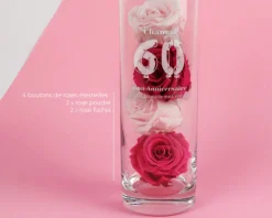 Vase personnalisé anniversaire - Ballons