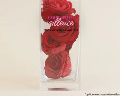 Vase personnalisé cubique - Grand mère-veilleuse
