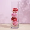 Vase personnalisé cylindrique - Je t'aime