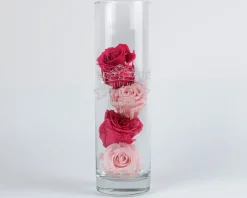 Vase personnalisé cylindrique - Maman Fleurie
