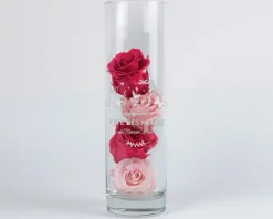 Vase personnalisé cylindrique - Première Fête des Mères