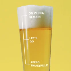 Verre à bière personnalisé flûte - Graduation