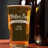 Verre à bière personnalisé message - Meilleur Papa