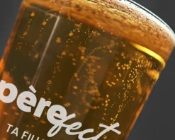 Verre à bière personnalisé pinte - Père-fect