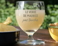 Verre à Ricard personnalisé ballon - Message