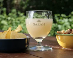 Verre à Ricard personnalisé ballon - Prénom