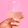 Verre à vin personnalisable - "Le verre de" - Femme