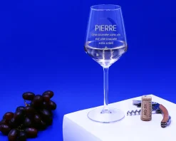 Verre à vin personnalisable - Citation
