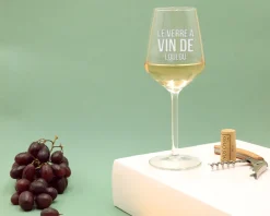 Verre à vin personnalisable - 