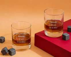Verre à whisky personnalisé - Message