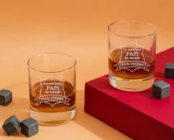 Verre à whisky personnalisé homme - Meilleur du monde