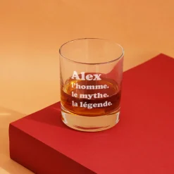 Verre à whisky personnalisé - Légende